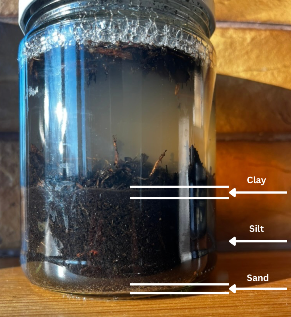 My Soil jar test result